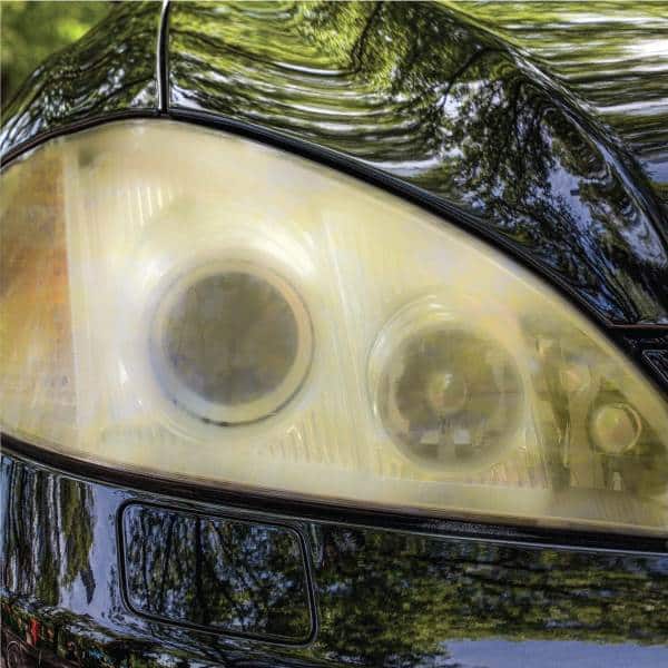 Headlight Restoration 27 Mercedes-before