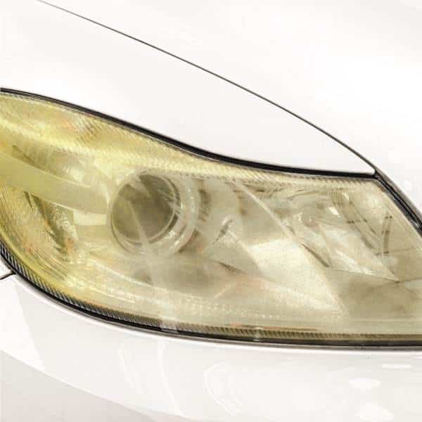 Headlight Restoration 31 Skoda-Before
